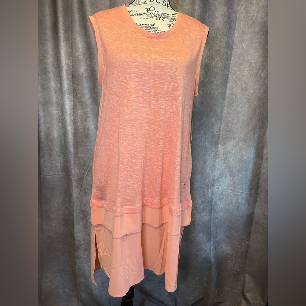 Melissa McCarthy Soft Coral Tank Dress.